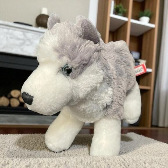 Douglas Husky Blizzard Plush Dog Stuffed Animal 8" 4018 Cuddle Toy Baby Shower - Picture 9 of 9
